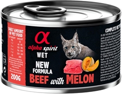 AlphaSpirit CAT Beef with melon dåse